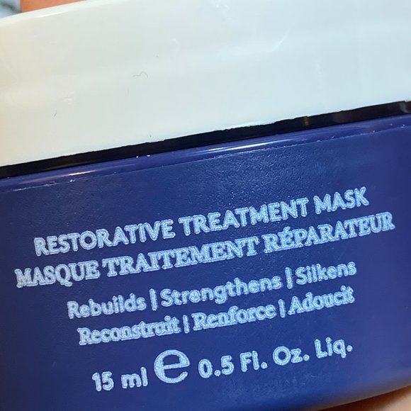 Virtue Restorative Treatment Mask, Shine, Moisture, Resiliency, NEW - Mini 15 ml - Picture 5 of 11
